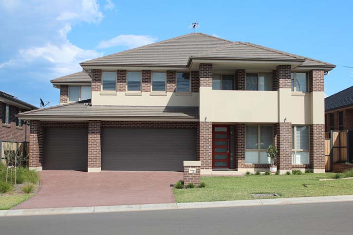 Panel Lift Garage Doors Orange